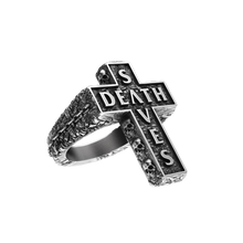 Death Cross Ring | Silver