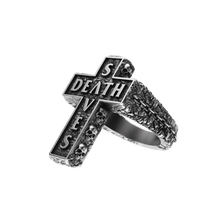 Death Cross Ring | Silver