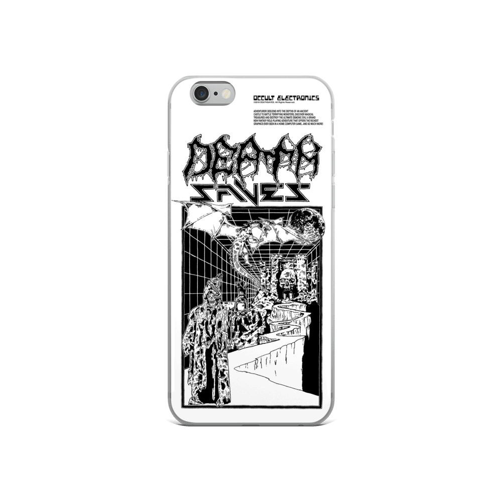 Computer Doom iPhone Case – DEATH SAVES