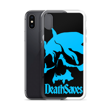 Death Saves Smoking Skull iPhone Case
