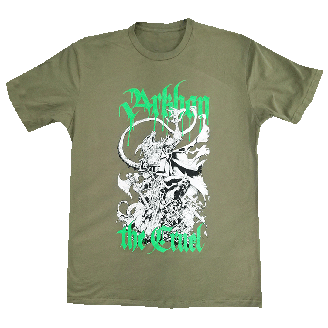 Arkhan the Ascended SS T-Shirt (Military Green)