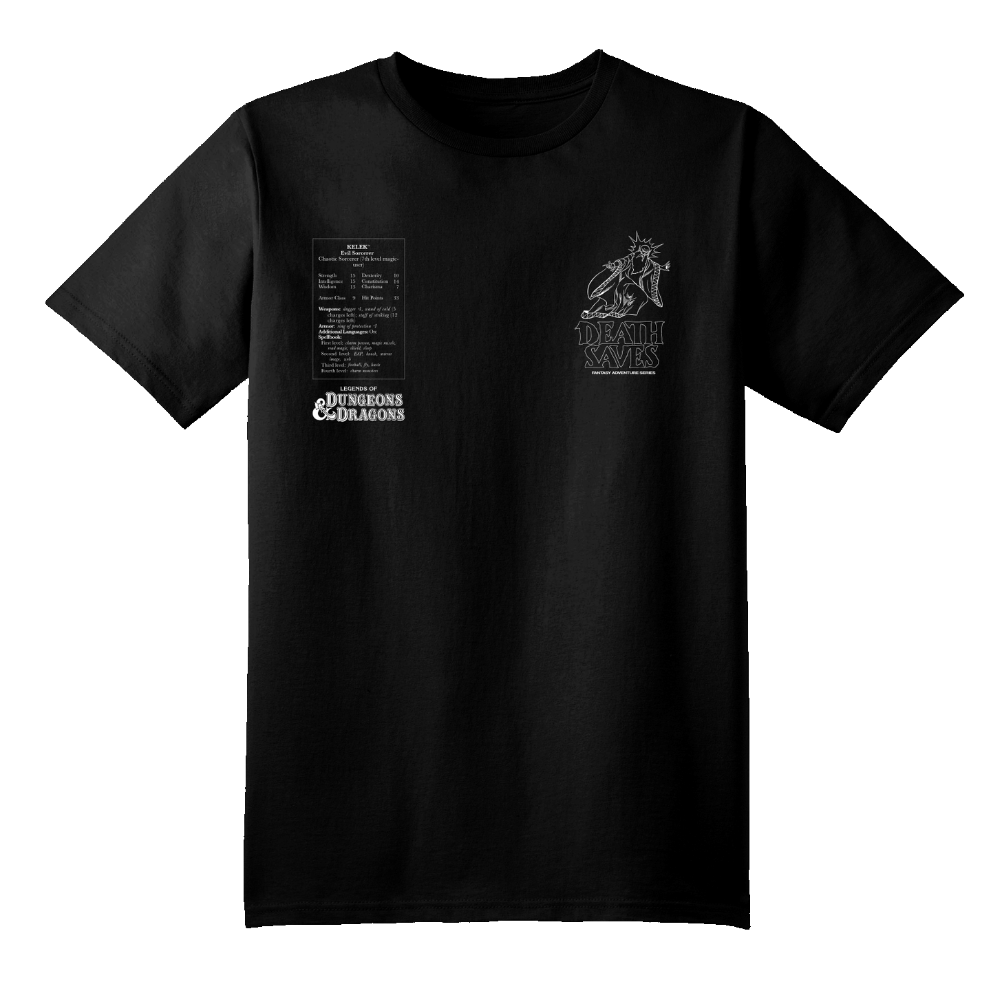 D&D Kelek SS T-Shirt (Black)
