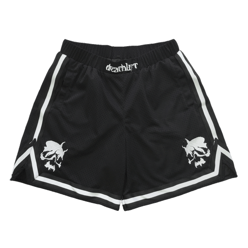 Deathlift Shorts (Black Skull)