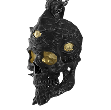 Cursed Skull Of The Dragon Wizard Pendant | Duality