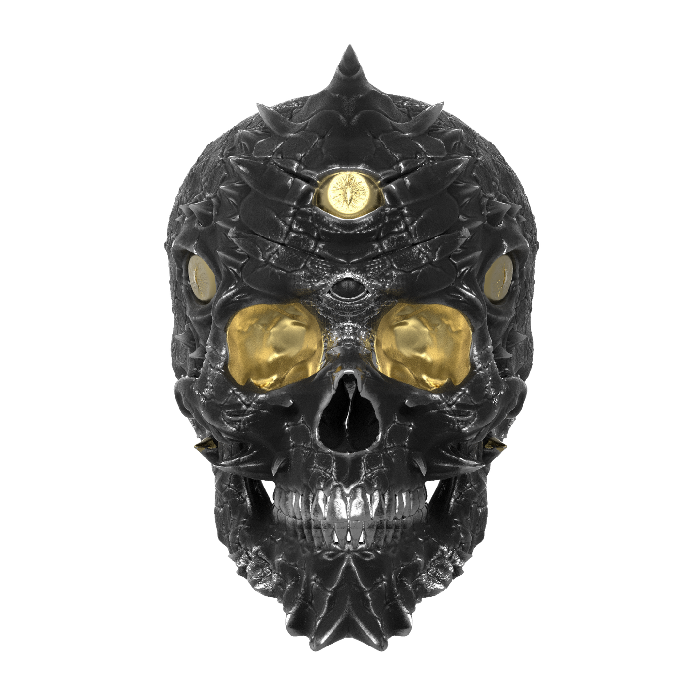 Cursed Skull Of The Dragon Wizard Ring | Duality