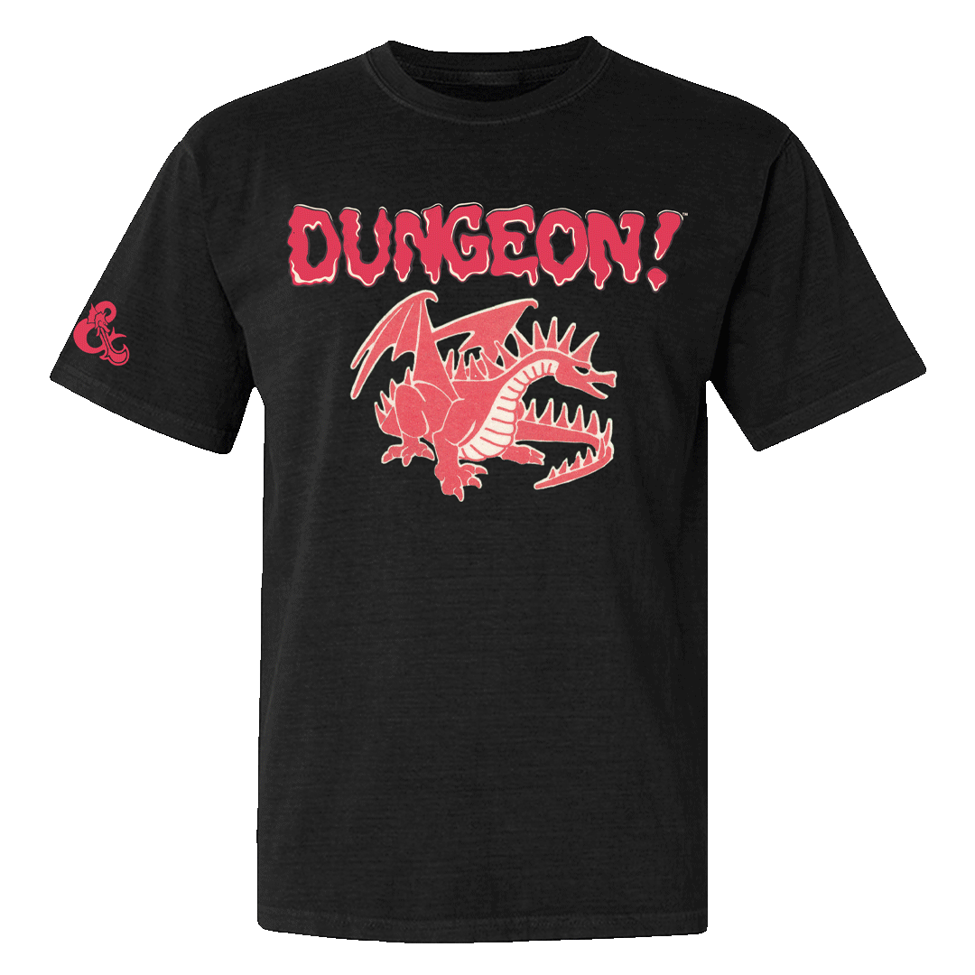 Dungeon Master LS TShirt Illustrated by Dan Dussault DEATH SAVES