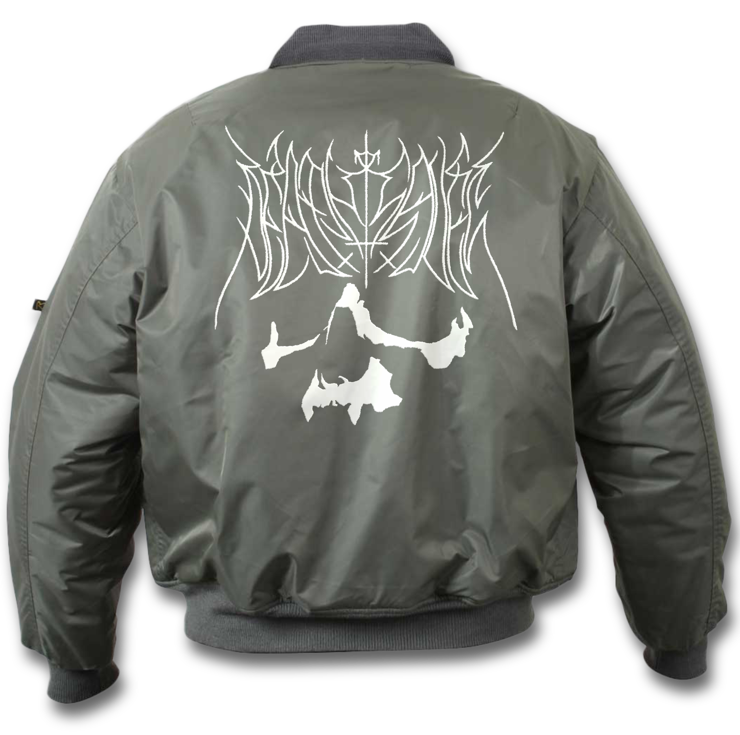 Bomber jacket with design 2025 on back