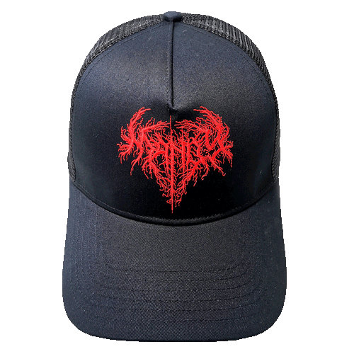 Mandy Logo Mesh Back Embroidered Trucker Hat
