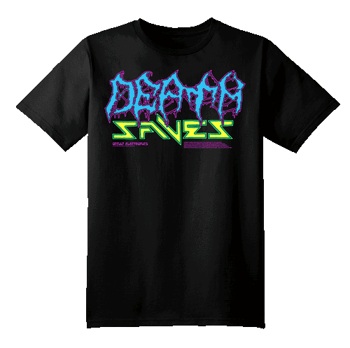 Occult Electronics T-Shirt (Neon) Illustration by Funeral French