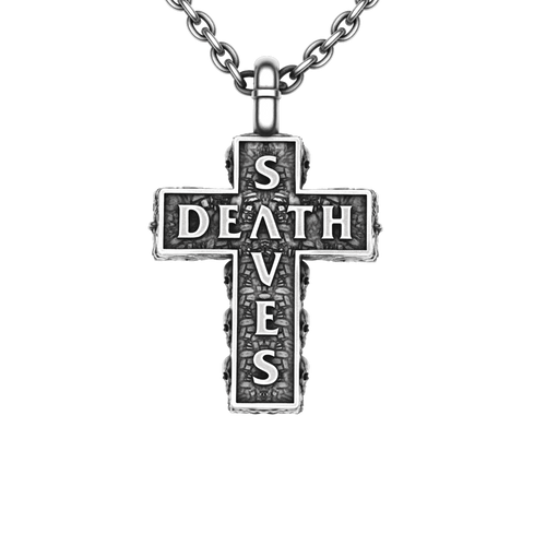Death Cross Pendant | Silver