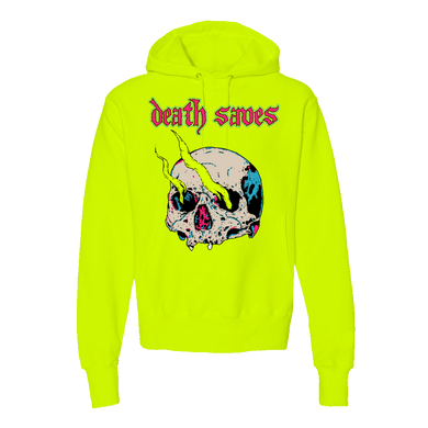 Psychedelic Skull Hoodie (Volt Yellow)