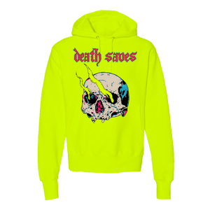 Psychedelic Skull Hoodie (Volt Yellow)