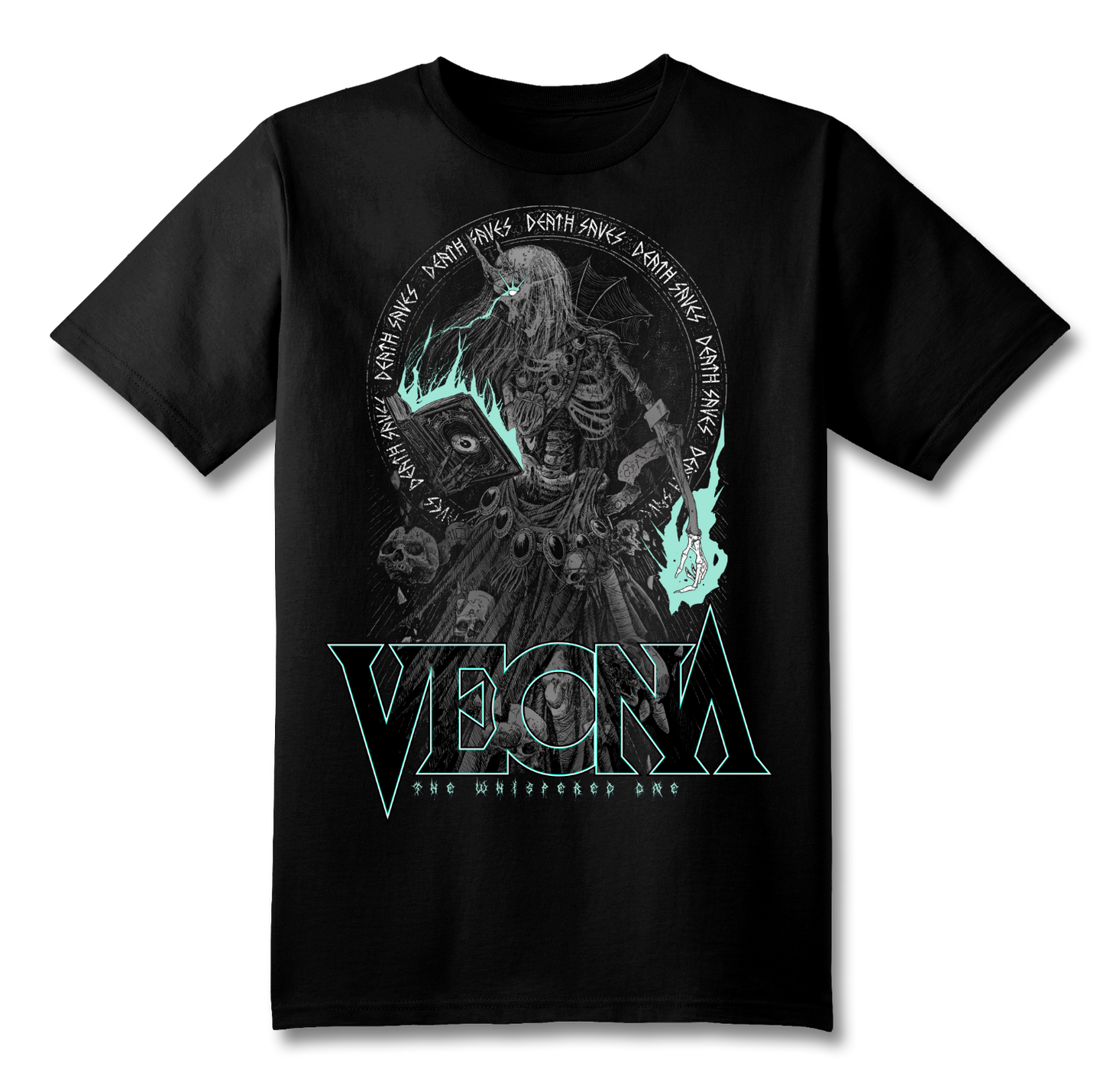 D&D Vecna Whispered One SS T-Shirt (3M/Glow in the Dark)
