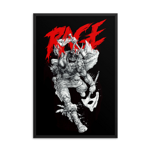 Rage Framed Poster [24 x 36]