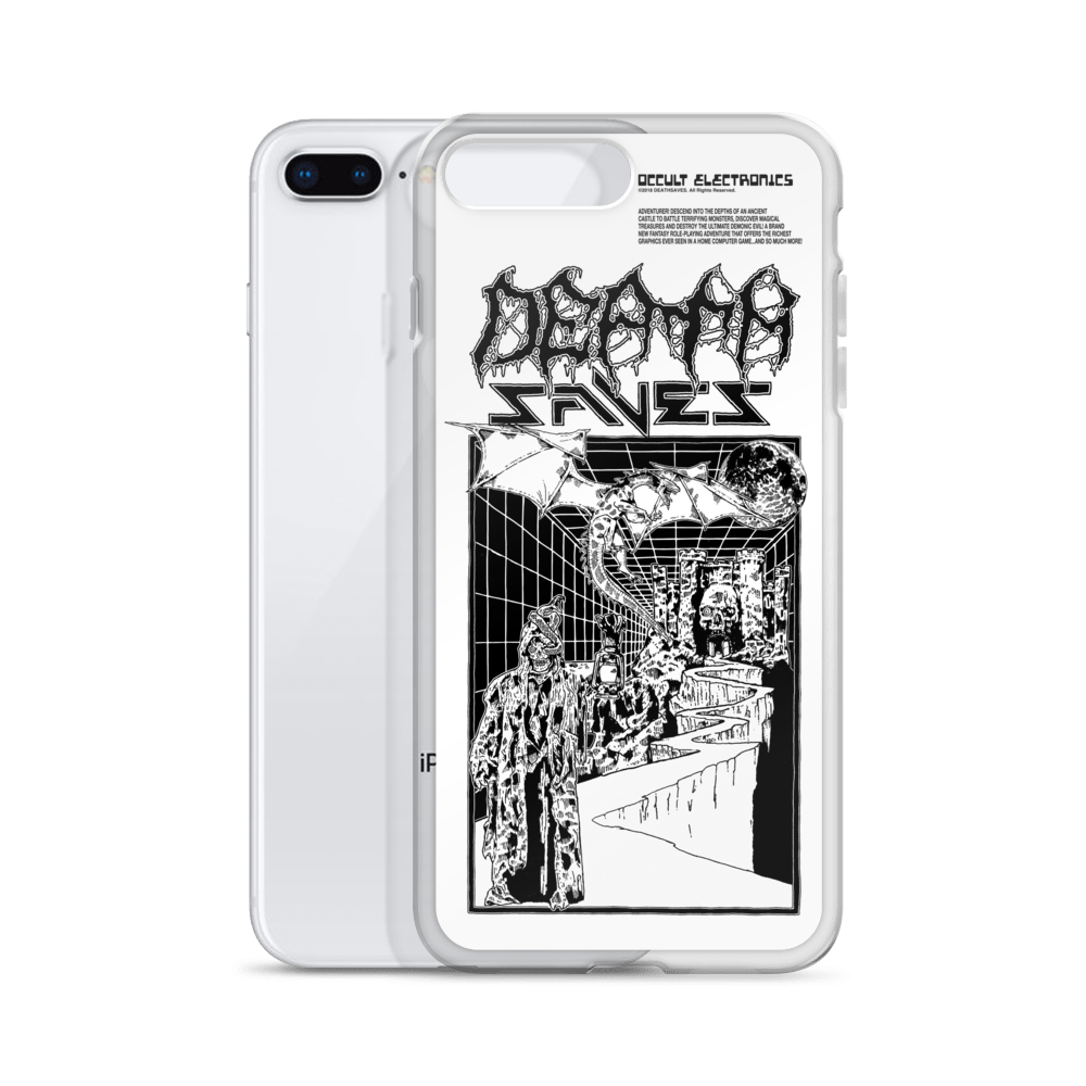Computer Doom iPhone Case DEATH SAVES Computer Doom iPhone Case DEATH SAVES