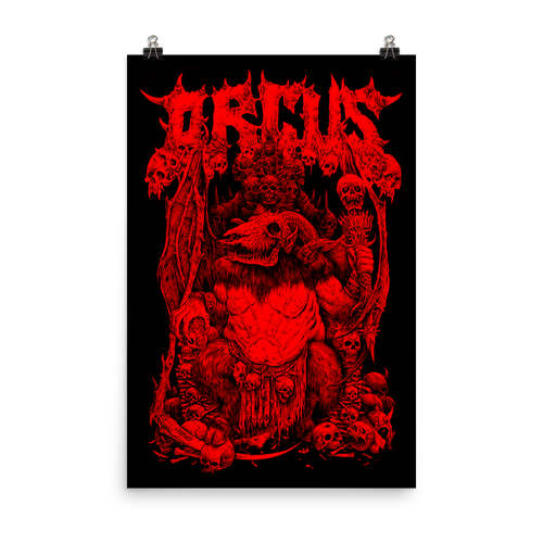 D&D Red Orcus Poster [24 x 36]
