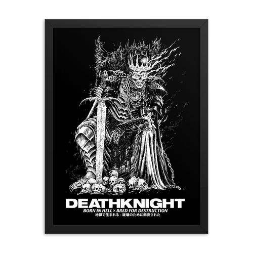 Death Knight Framed Poster [18x24]