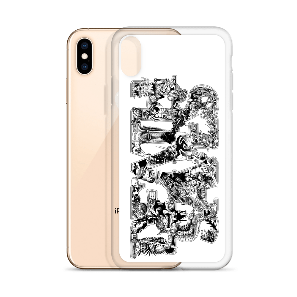 D&D Tribute iPhone Case [WHITE] – DEATH SAVES
